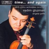 Schnittke/Kancheli/Pärt/Vasks - Time And Again Violin & Piano i gruppen CD hos Bengans Skivbutik AB (507377)