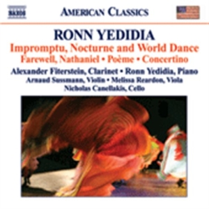 Yedidia - Poeme For Clarinet And Piano i gruppen Externt_Lager / Naxoslager hos Bengans Skivbutik AB (508270)