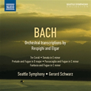 Bach Arr. Respighi/Elgar - Three Choral Preludes i gruppen Externt_Lager / Naxoslager hos Bengans Skivbutik AB (508273)