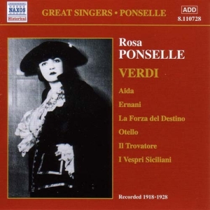 Verdi Giuseppe - Ponselle Sings Verdi i gruppen CD hos Bengans Skivbutik AB (509674)