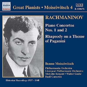 Rachmaninov Sergej - Piano Concertos 1 & 2 i gruppen VI TIPSER / Julegavetips CD hos Bengans Skivbutik AB (509680)