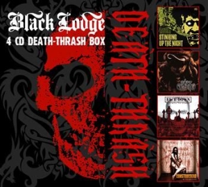 Various Artists - Black Lodge - Death Thrash 4Cd Box i gruppen CD hos Bengans Skivbutik AB (510163)