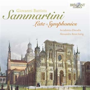 Sammartini - Late Symphonies i gruppen VI TIPSER / Julegavetips CD hos Bengans Skivbutik AB (512125)