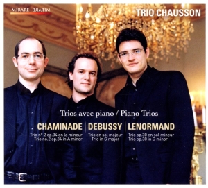 Chausson Trio - Piano Trios i gruppen CD / Klassisk,Annet hos Bengans Skivbutik AB (513858)