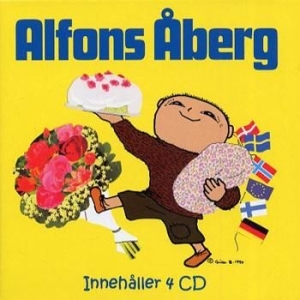 Barn - Alfons Åberg - Jubileumsbox 4Cd i gruppen CD / BarnMusikkkk hos Bengans Skivbutik AB (514925)