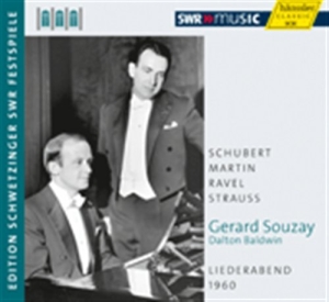 Schubert / Martin / Ravel / R Strau - Duo Recital 1960 i gruppen VI TIPSER / Julegavetips CD hos Bengans Skivbutik AB (515522)