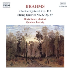 Brahms Johannes - Clarinet Quintet String Quarte i gruppen VI TIPSER / Julegavetips CD hos Bengans Skivbutik AB (516425)