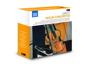 Various Composers - Great Violin Concertos i gruppen VI TIPSER / Julegavetips CD hos Bengans Skivbutik AB (516546)