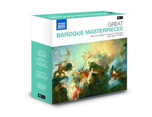 Various Composers - Great Baroque Masterpieces i gruppen VI TIPSER / Julegavetips CD hos Bengans Skivbutik AB (516552)