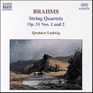 Brahms Johannes - String Quartets i gruppen VI TIPSER / Julegavetips CD hos Bengans Skivbutik AB (518283)