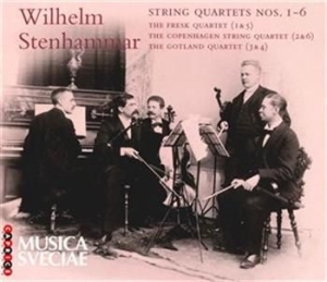 Stenhammar Wilhelm - String Quartets Nos 1-6 /  Cap 2133 i gruppen CD / Annet hos Bengans Skivbutik AB (519193)