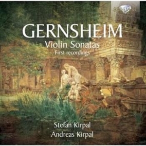 Gernsheim - Violin Sonatas i gruppen CD / Klassisk hos Bengans Skivbutik AB (519780)