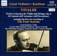 Vivaldi Antonio - Concertos Op 8 Incl Four S i gruppen VI TIPSER / Julegavetips CD hos Bengans Skivbutik AB (520232)