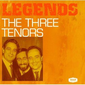 Carreras José Tenor - Legends - The Three Tenors i gruppen CD / Klassisk hos Bengans Skivbutik AB (522324)