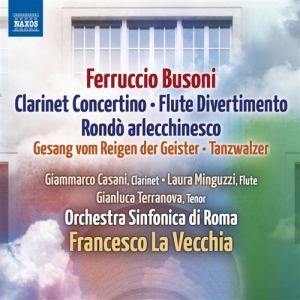 Busoni - Rondo Arlecchinesco / Clarinet Conc i gruppen Externt_Lager / Naxoslager hos Bengans Skivbutik AB (523544)