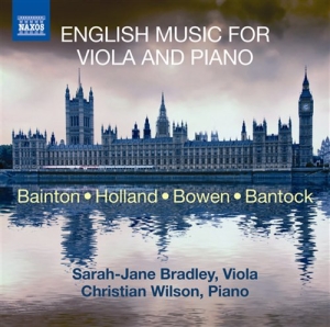 Bantock / Bainton / Holland - Viola Sonatas i gruppen VI TIPSER / Julegavetips CD hos Bengans Skivbutik AB (523558)