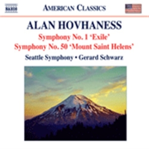 Hovhaness - Symphony Nos 1 & 50 i gruppen Externt_Lager / Naxoslager hos Bengans Skivbutik AB (523569)