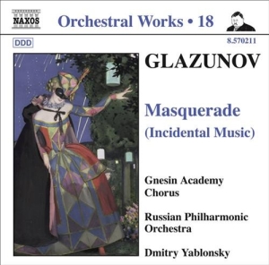 Glazunov - Masquerade i gruppen VI TIPSER / Julegavetips CD hos Bengans Skivbutik AB (525023)