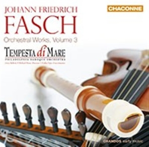 Fasch - Orchestral Works Vol 3 i gruppen CD hos Bengans Skivbutik AB (527482)