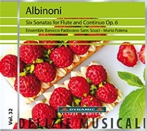 Albinoni - Six Sonatas For Flute And Continuo i gruppen VI TIPSER / Julegavetips CD hos Bengans Skivbutik AB (528014)