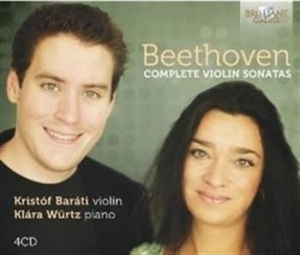 Beethoven - Complete Violin Sonatas i gruppen CD / Klassisk hos Bengans Skivbutik AB (528850)