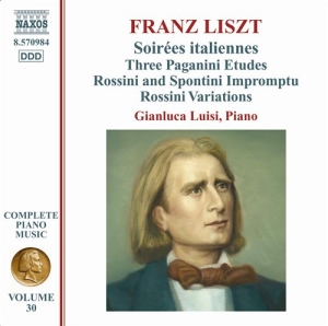 Liszt - Soirees Italiennes i gruppen VI TIPSER / Julegavetips CD hos Bengans Skivbutik AB (536001)