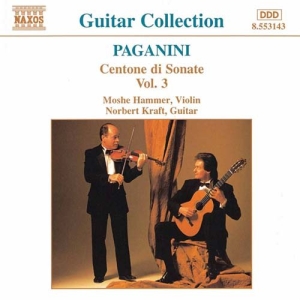 Paganini Nicolo - Centone Di Sonate 3 i gruppen VI TIPSER / Julegavetips CD hos Bengans Skivbutik AB (537166)