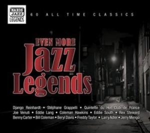 Various Artists - Even More Jazz Legends i gruppen Externt_Lager / Naxoslager hos Bengans Skivbutik AB (537512)