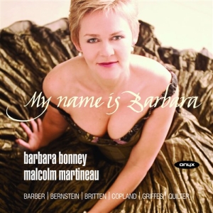 Barber/Bernstein/Britten/Copla - Bonney,Barbara-My Name Is B i gruppen VI TIPSER / Julegavetips CD hos Bengans Skivbutik AB (539237)