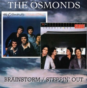 Osmonds - Brainstorm/Steppin' Out i gruppen CD hos Bengans Skivbutik AB (539782)