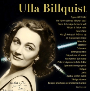 Billquist Ulla - Ulla Billquist i gruppen CD / Danseband-Schlager hos Bengans Skivbutik AB (540758)