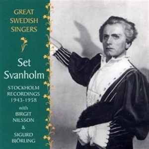 Svanholm Set - Great Swedish Singers i gruppen CD / Klassisk hos Bengans Skivbutik AB (543014)