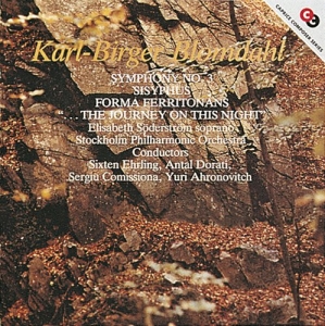 Blomdahl Karl-Birger - Symfoni Nr 3 i gruppen VI TIPSER / Julegavetips CD hos Bengans Skivbutik AB (544885)