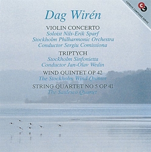 Wiren Dag - Violin Concerto Triptych Wind Quint i gruppen VI TIPSER / Julegavetips CD hos Bengans Skivbutik AB (544918)