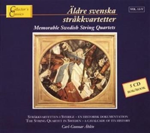 Various Artists - Äldre Svenska Stråkkvartetter Box i gruppen CD / Klassisk hos Bengans Skivbutik AB (544963)