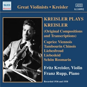 Kreisler Fritz - Kreisler Plays Kre i gruppen VI TIPSER / Julegavetips CD hos Bengans Skivbutik AB (545217)