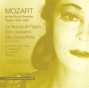 Nilsson B/Prytz/Wixell/Söderström - Mozart At The Royal Sw Opera 52-67 i gruppen VI TIPSER / Julegavetips CD hos Bengans Skivbutik AB (545279)