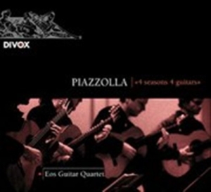 Piazzolla - 4 Seasons 4 Guitars i gruppen VI TIPSER / Julegavetips CD hos Bengans Skivbutik AB (545783)