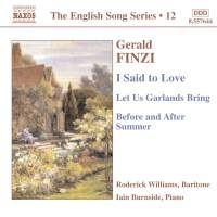 Finzi Gerald - Songs: I Said To Love i gruppen VI TIPSER / Julegavetips CD hos Bengans Skivbutik AB (545801)