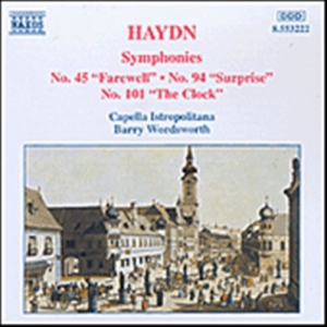 Haydn Joseph - Symphonies i gruppen VI TIPSER / Julegavetips CD hos Bengans Skivbutik AB (546322)