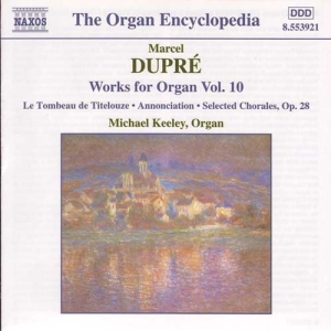 Dupre Marcel - Works For Organ Vol 10 i gruppen VI TIPSER / Julegavetips CD hos Bengans Skivbutik AB (546369)