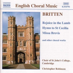 Britten Benjamin - Choir Music i gruppen VI TIPSER / Julegavetips CD hos Bengans Skivbutik AB (546474)