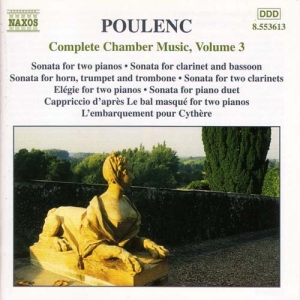 Poulenc Francis - Complete Chamber Music Vol 3 i gruppen VI TIPSER / Julegavetips CD hos Bengans Skivbutik AB (546481)