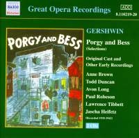 Gershwin George - Porgy & Bess i gruppen VI TIPSER / Julegavetips CD hos Bengans Skivbutik AB (547376)