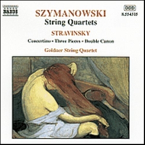 Szymanowski/Stravinsky - String Quartets 1& 2 i gruppen VI TIPSER / Julegavetips CD hos Bengans Skivbutik AB (548998)