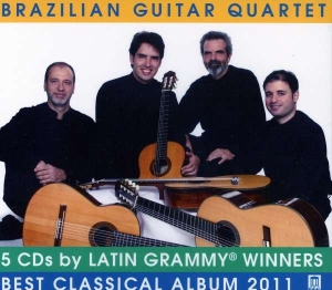 Brazilian Guitar Quartet - Box Set i gruppen CD hos Bengans Skivbutik AB (5502993)