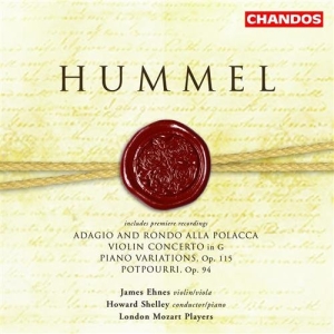 Hummel - Adagio Amd Rondo Alla Polacca i gruppen VI TIPSER / Julegavetips CD hos Bengans Skivbutik AB (5503024)