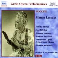 Puccini Giacomo - Manon Lescaut i gruppen VI TIPSER / Julegavetips CD hos Bengans Skivbutik AB (5503129)