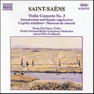 Saint-Saens Camille - Violin Concerto No 3 i gruppen VI TIPSER / Julegavetips CD hos Bengans Skivbutik AB (5503223)