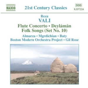 Vali Reza - Flute Concerto i gruppen CD / Klassisk hos Bengans Skivbutik AB (5503241)